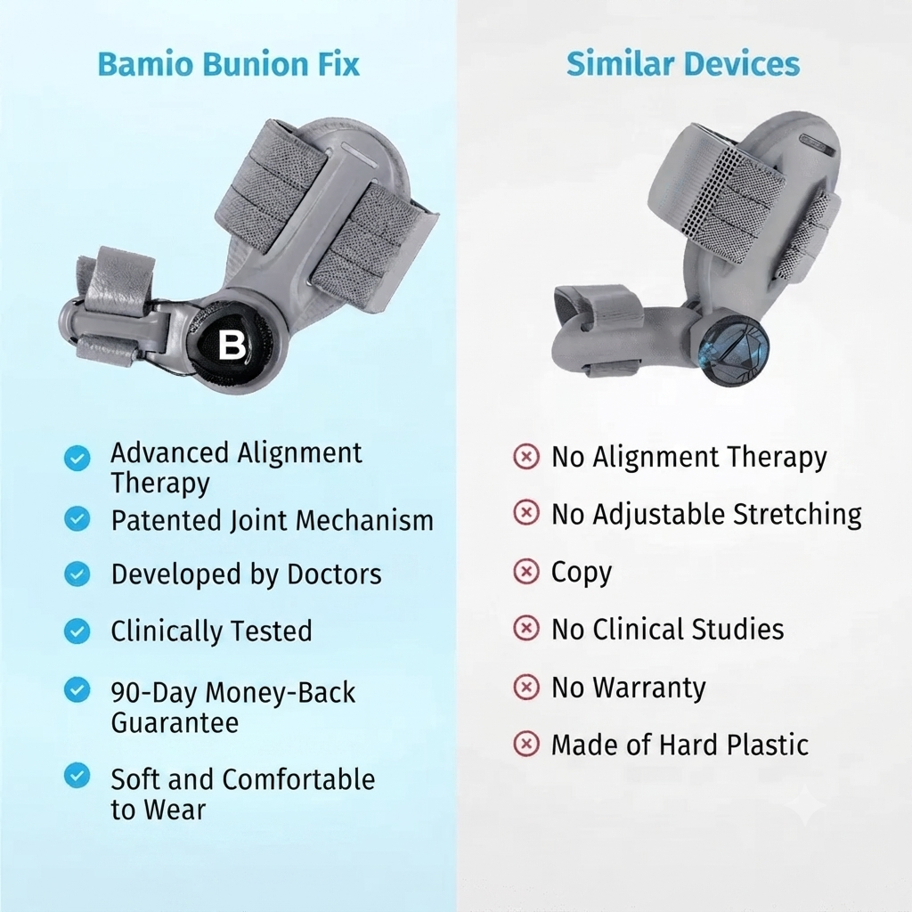 Bamlo® BUNION FIX | Ortopedisk hallux valgus-korrigerare