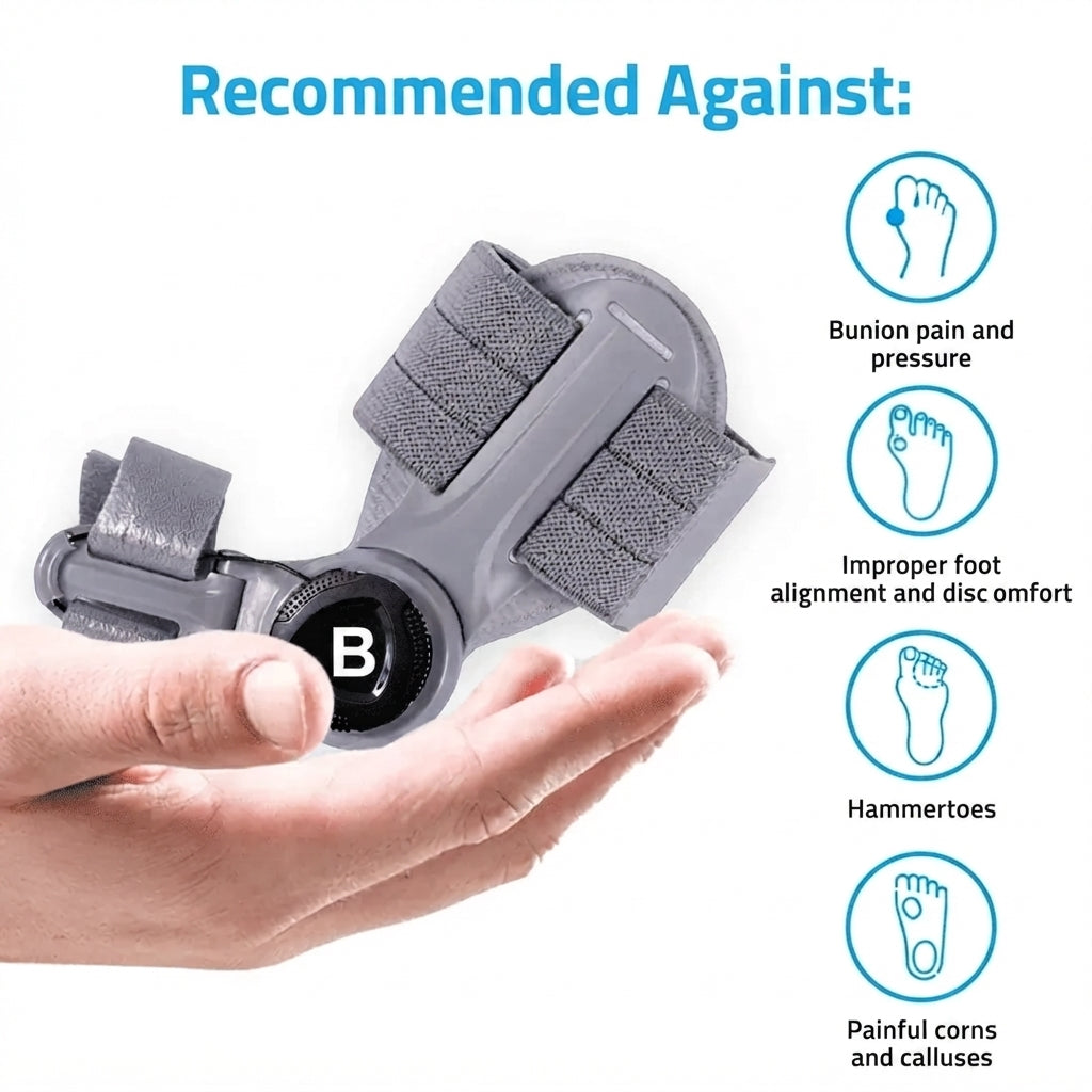 Bamlo® BUNION FIX | Ortopedisk hallux valgus-korrigerare